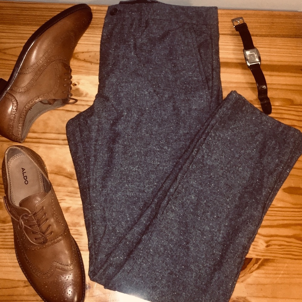 WOOL BLEND DRESS PANT